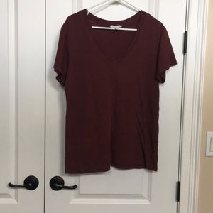 Maroon T-shirt